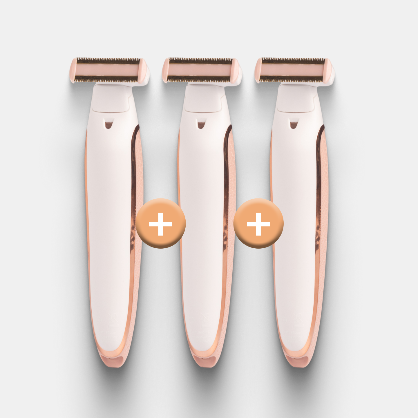 3 Depiladores Elétrico Anti Foliculite