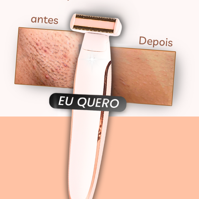 1 Depilador Elétrico Anti Foliculite