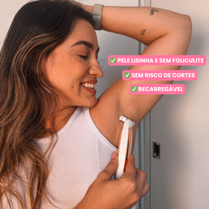 1 Depilador Elétrico Anti Foliculite