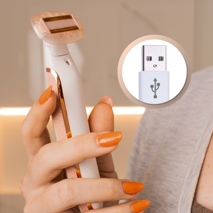 1 Depilador Elétrico Anti Foliculite